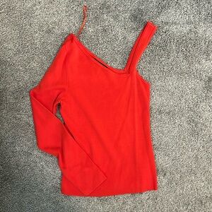 LA RAMBLA Red One sleeve sweater